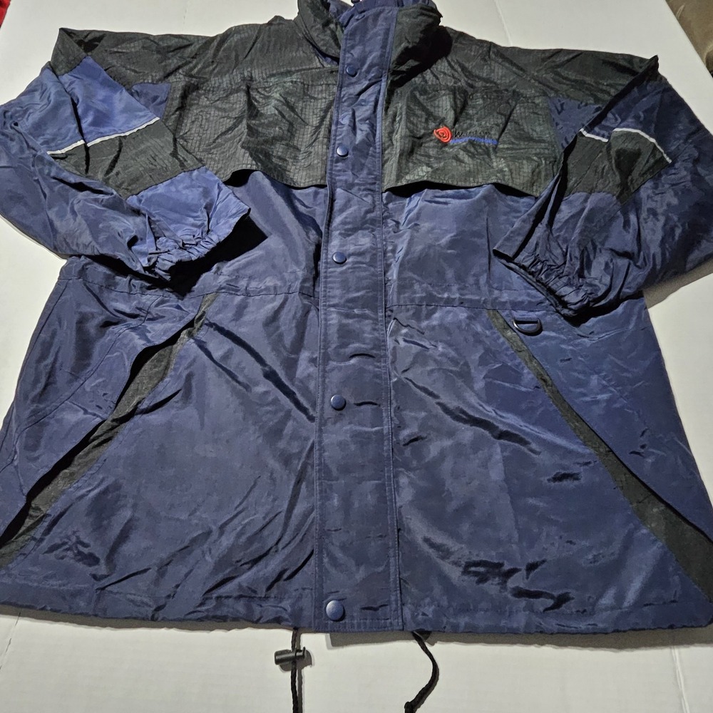 Cintas‎ Raincoat Workwear Jacket Waterproof Wind Resistant Size XL No Lining